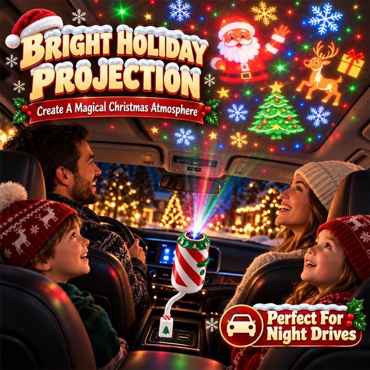 Christmas Car Window Projector Light