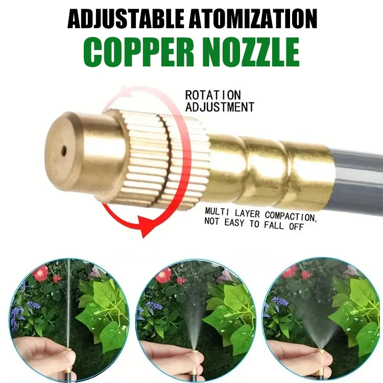 360 Degree Adjustable Copper Sprayer Atomizing System