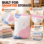 No-Pump 3D Vacuum Storage Bags