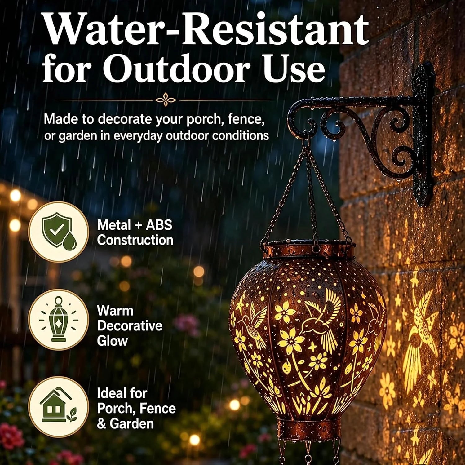 Solar Hot Air Balloon Lantern