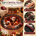 3D Christmas Illusion Rug – Magical Holiday Optical Floor Mat