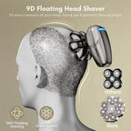 6-in-1 Electric Head Shaver Kit – Full Grooming Set for Men