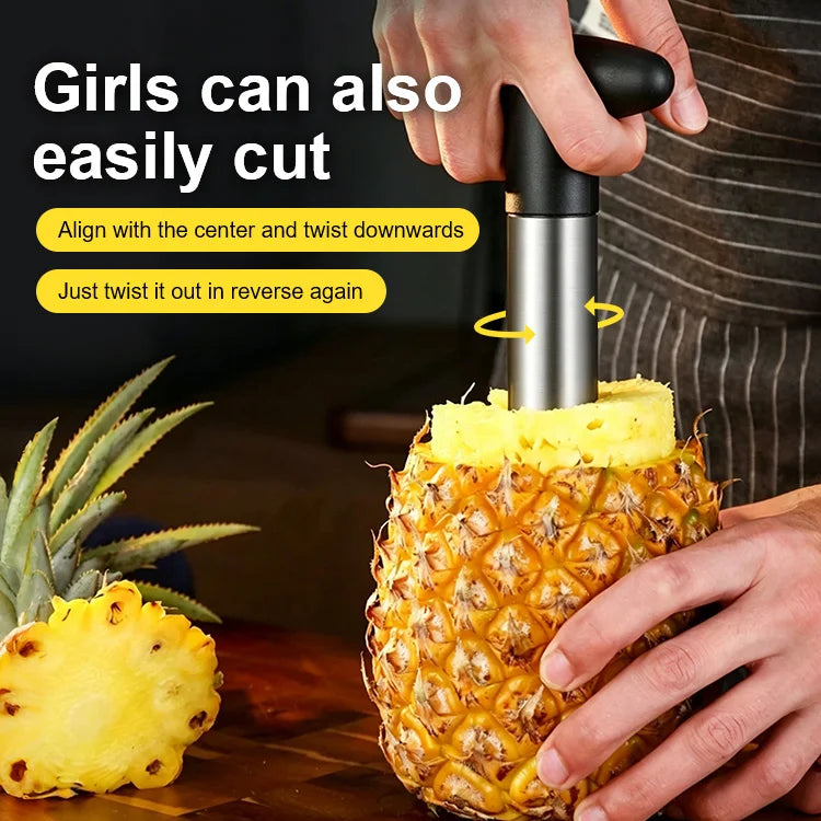 PineCore™ Pineapple Corer — Perfect Rings in Seconds, No Mess