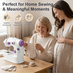 Mini Portable Sewing Machine – Easy Repair & DIY Gift for Mother’s Day