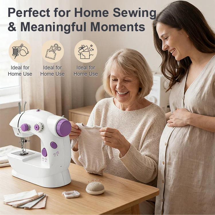 Mini Portable Sewing Machine – Easy Repair & DIY Gift for Mother’s Day