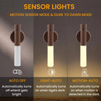 Rechargeable Magnetic Motion Sensor Light – Removable Wall Night Light