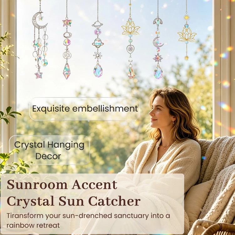 Mindful Crystal Sun Catcher Charm
