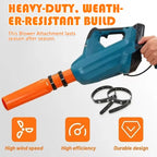 TurboGust Snow & Leaf Blower Attachment — Boost Airflow Power Instantly