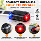 Solar Car Security Indicator Light – Automatic Day/Night Flashing LED