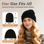 Satin-Lined Beanie — Warmth Without Static or Frizz