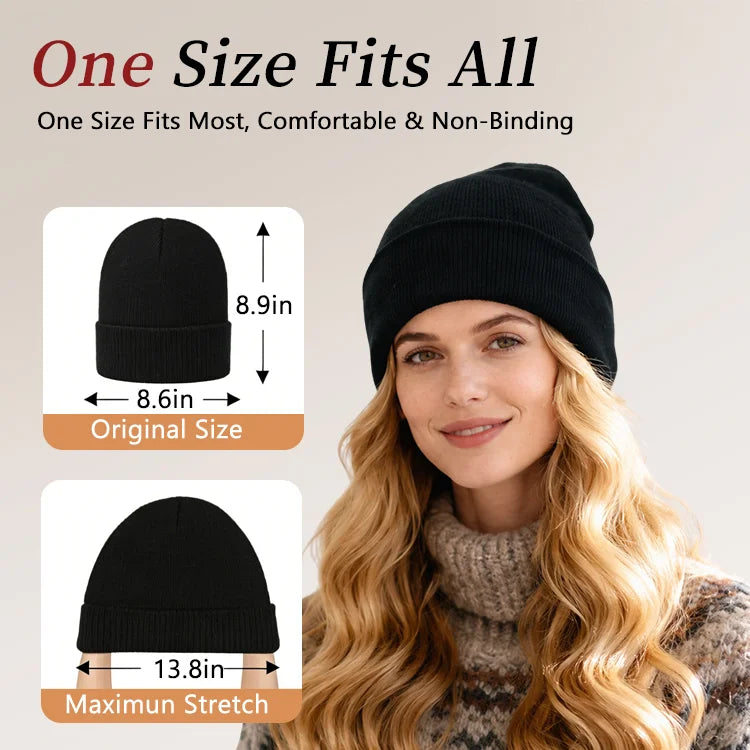 Satin-Lined Beanie — Warmth Without Static or Frizz