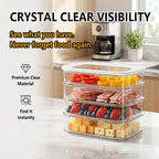 Space-Saving Multi-Layer Food Storage System