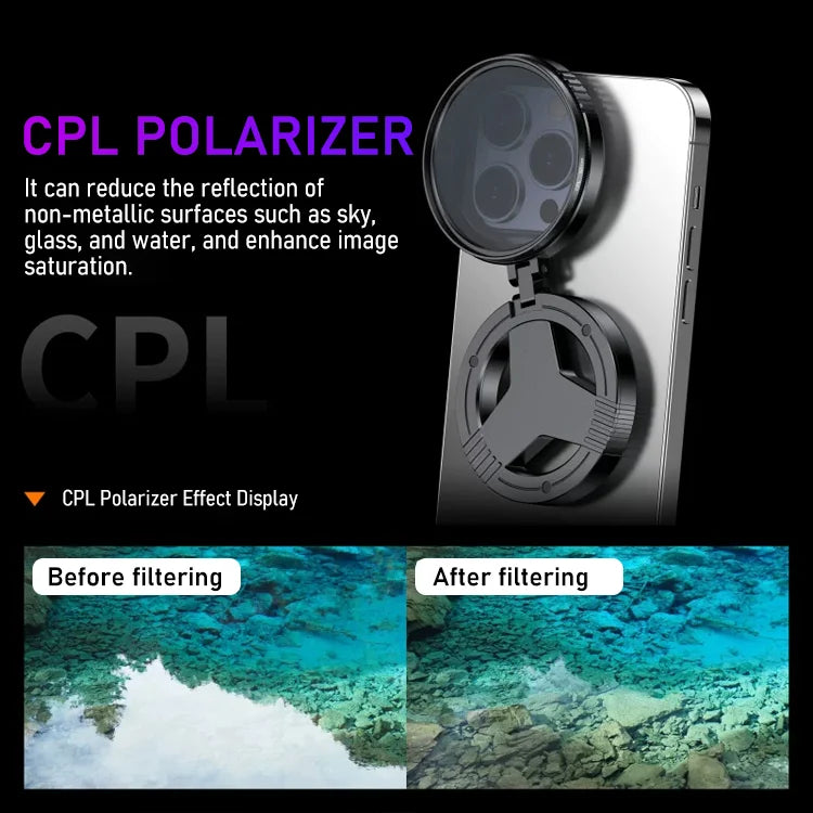 Magnetic Phone Lens Filter for Clear, Cinematic Shots