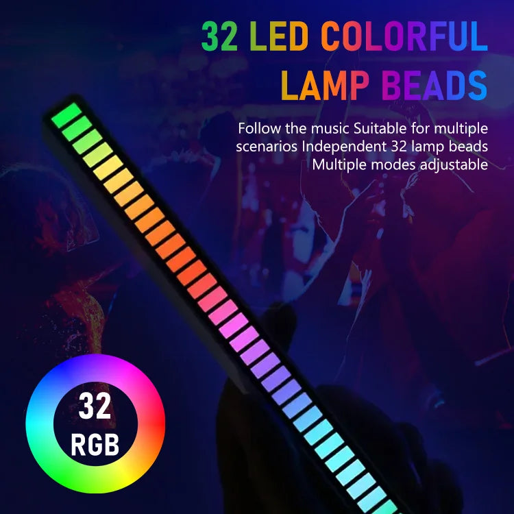 Rhythm Glow RGB Light Bar — Reactive Music Lighting
