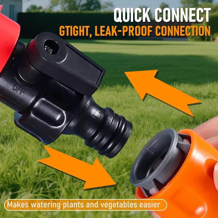 High-Pressure Garden Spray Nozzle — Powerful, Adjustable Water Flow in Seconds