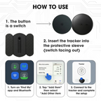 TEKINAL™ Mini Magnetic Tracker — Track Anything with Apple Find My