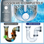Foaming Drain Cleaning Tablets — Clear Odors & Help Keep Pipes Flowing Smoothly