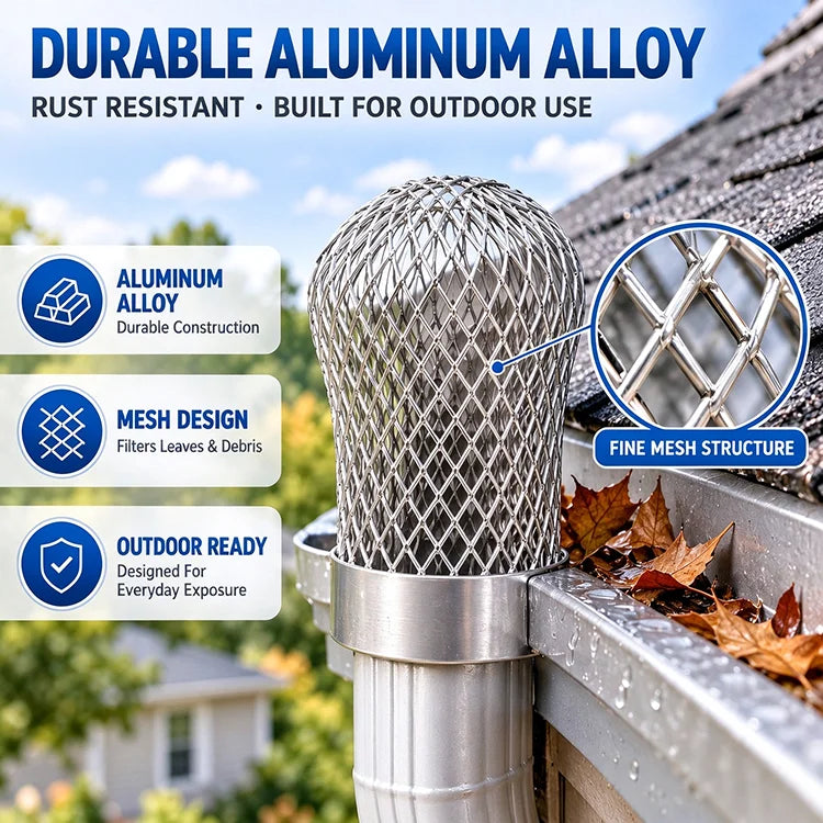 Aluminum Alloy Gutter Guard Filter