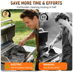 3-Speed Electric Grill Brush — Clean in Seconds