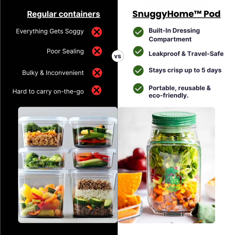 SnuggyHome™ Salad Pod