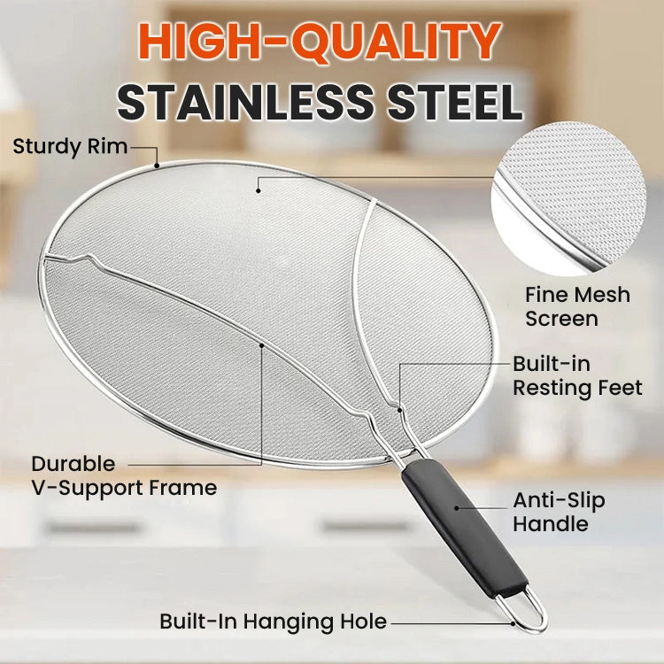 Stainless Steel Anti-Splatter Mesh Screen