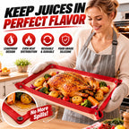 2-in-1 Snap-Up Silicone Baking Mat