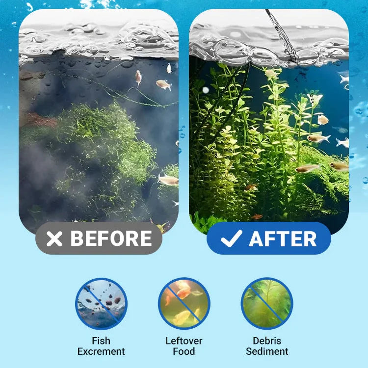 Fast-Acting Aquarium Water Clarifier