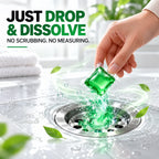 Bio-Enzyme Drain Odor Eliminator Pods – 50-Count Freshening Treatment