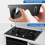Adjustable Stainless Steel Stove Gap Cover