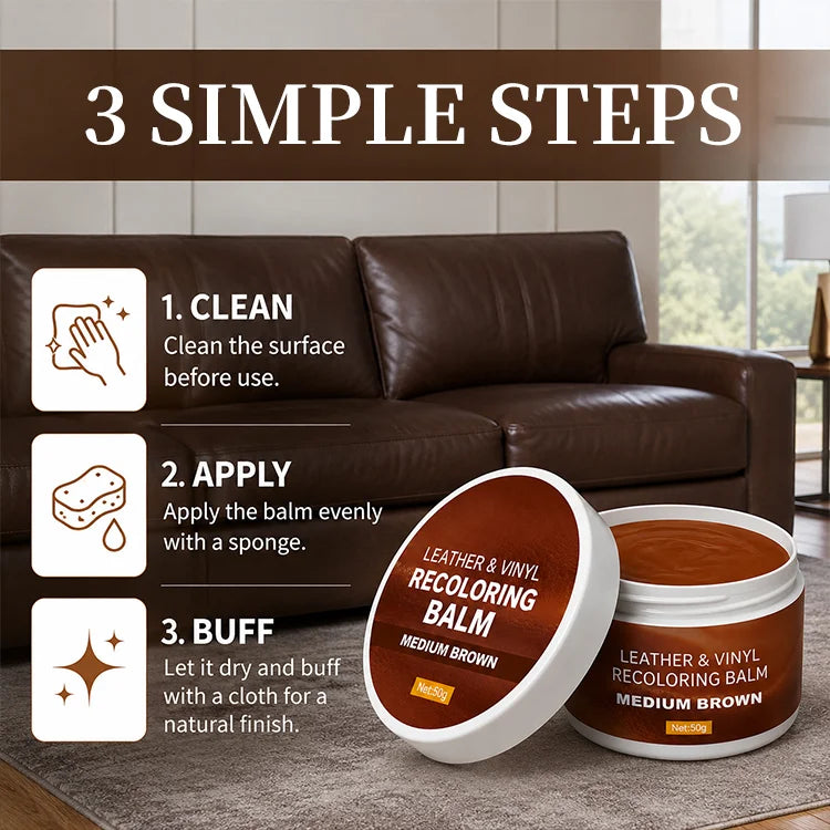 Leather Repair & Color Restoring Balm