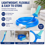 6FT Flexible Pet Shower Hose & Bath Sprayer