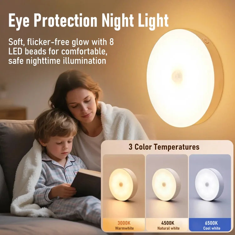 Wireless Motion Sensor LED Light with Magnetic Mount