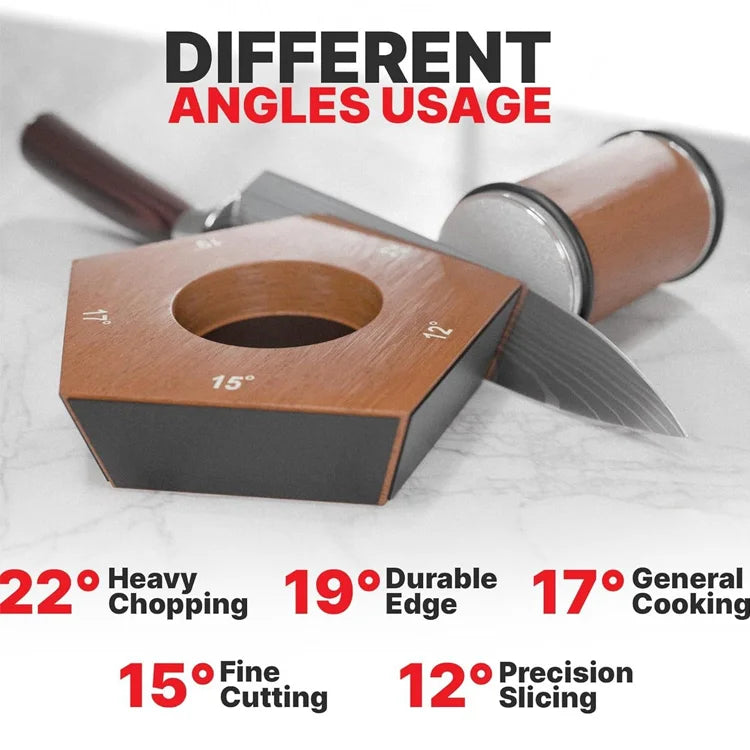 Pro 5-Angle Rolling Knife Sharpener