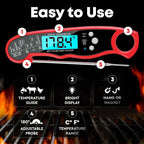 Instant Read Meat Thermometer — Perfect Cooking Every Time