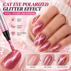 7-in-1 One-Step Cat Eye Gel Polish Pen – Magnetic Nail Art