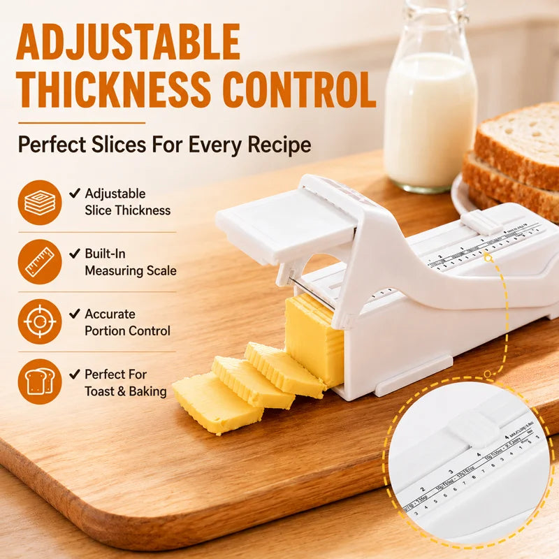 Adjustable Butter Cutter & Freshness Keeper