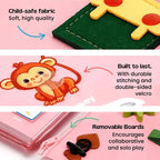 Montessori Busy Board for Toddlers