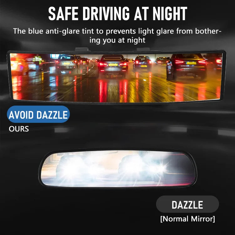 ClearView Clip-On Anti-Glare Rearview Mirror