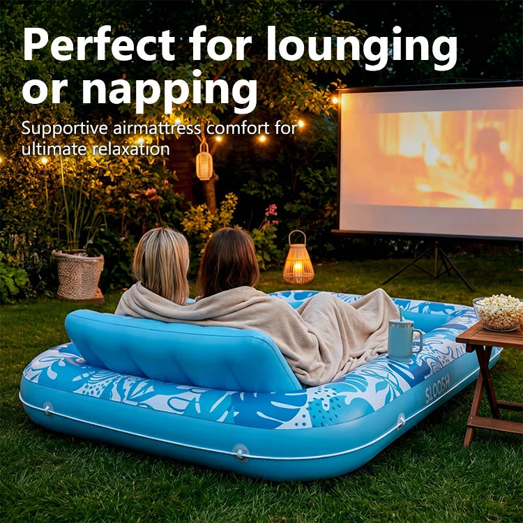AquaLounge™ Inflatable Pool Float Bed
