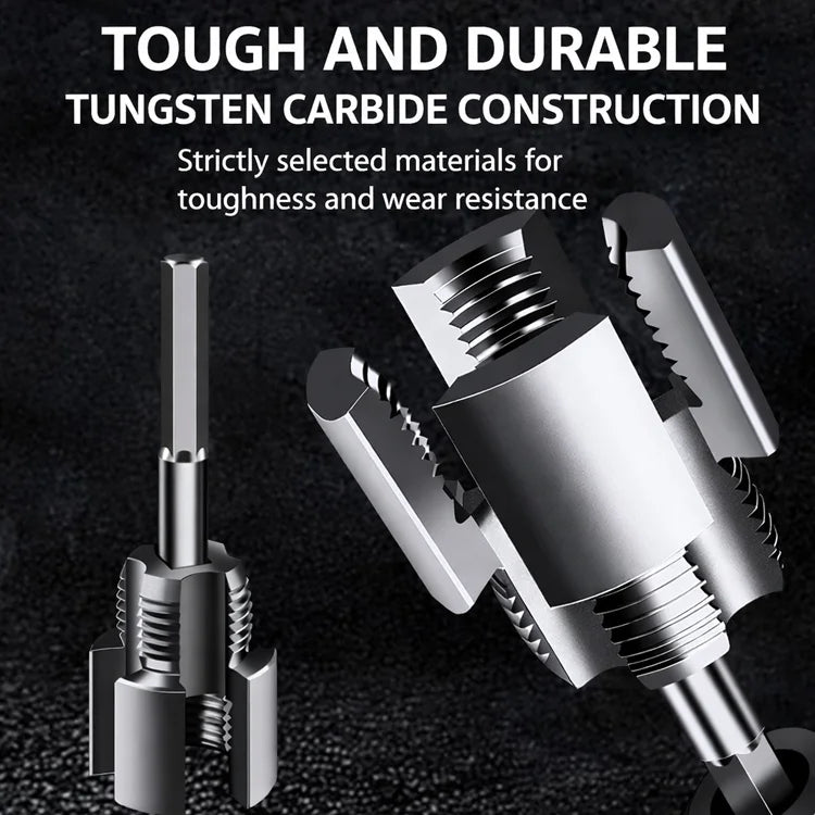All-in-One Pipe Threading Kit — 3 Sizes for Any Job