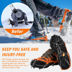 Winter Ice Cleats – Walk Safely on Snow & Ice Without Slipping