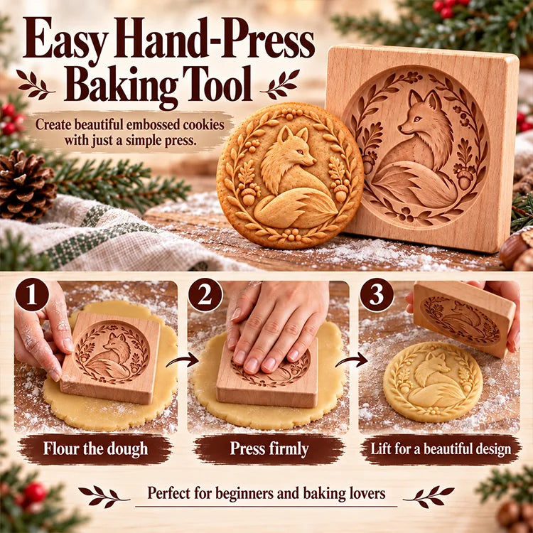 Woodland Animal Cookie Mold