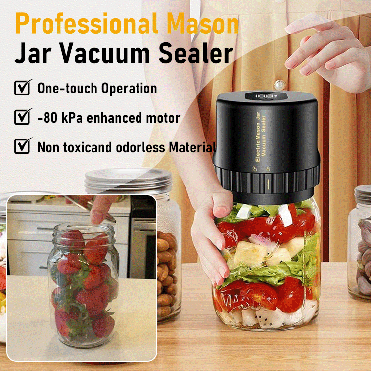 JarGenie - Mason Jar Vacuum Sealer