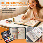 Ultimate DIY Embroidery Stitch Book Kit