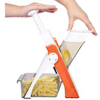 Kitchen Time-Saver: Safe Adjustable Food Cutter