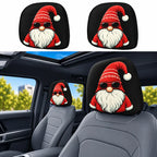 Christmas Car Headrest Cover – Stretch-Fit Holiday Seat Decor