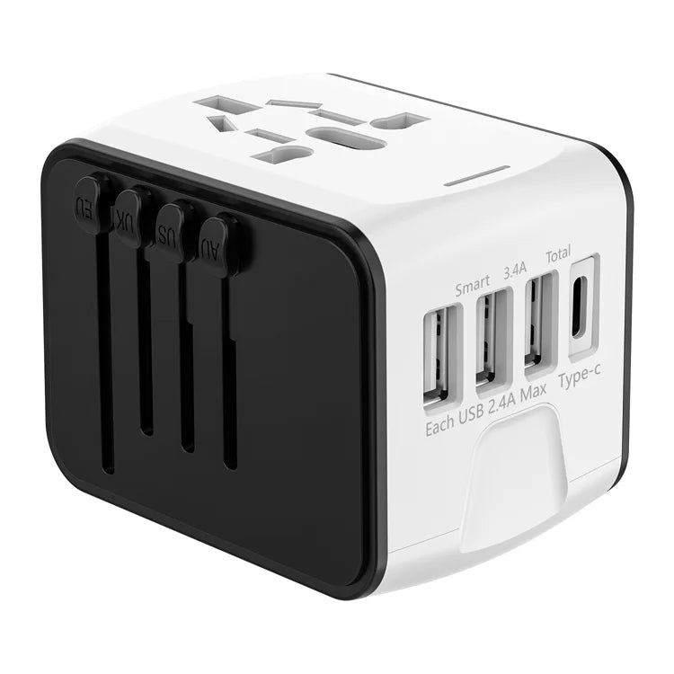 5-Port Universal Travel Adapter For 150+ Countries