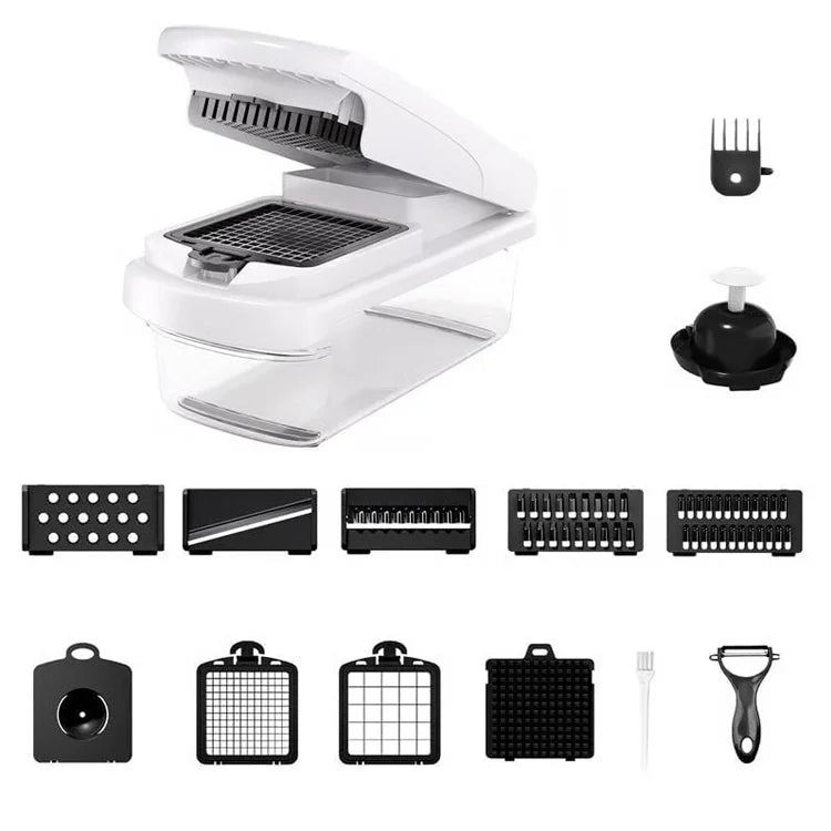 15-in-1 Veggie Cutter – Prep in Seconds, Not Minutes