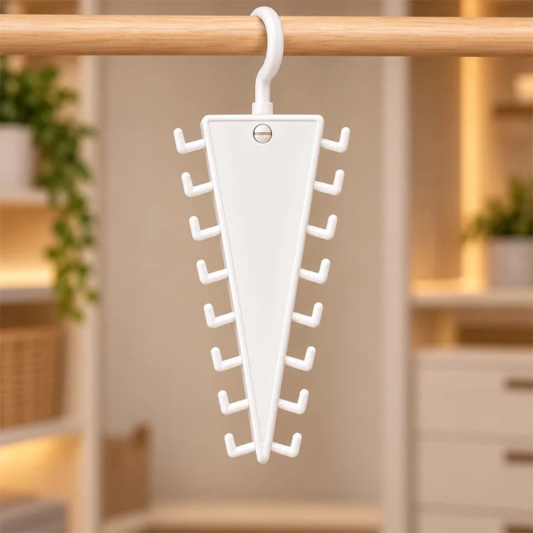 12-Hook Double-Sided Closet Organizer