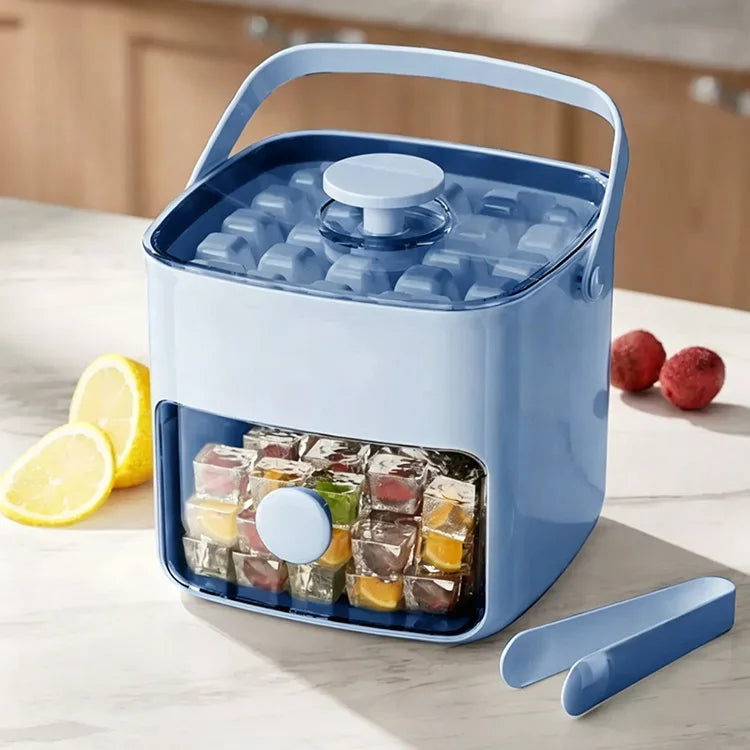 Press & Release Ice Cube Maker
